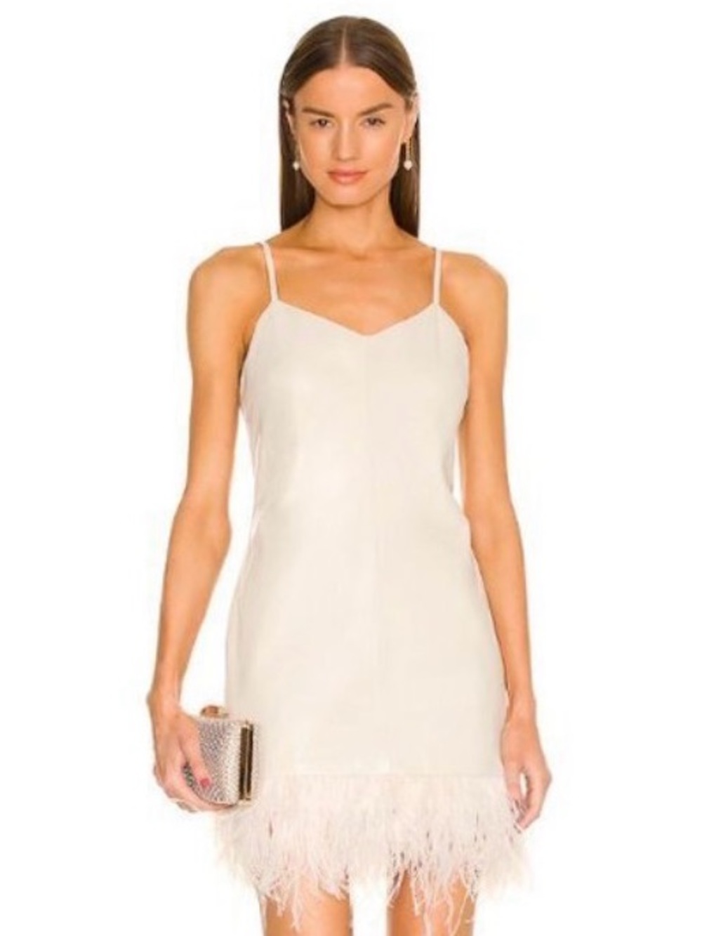LAMARQUE | NWT Abella Dress in Bone Size XXS